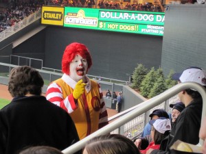 Ronald was there!